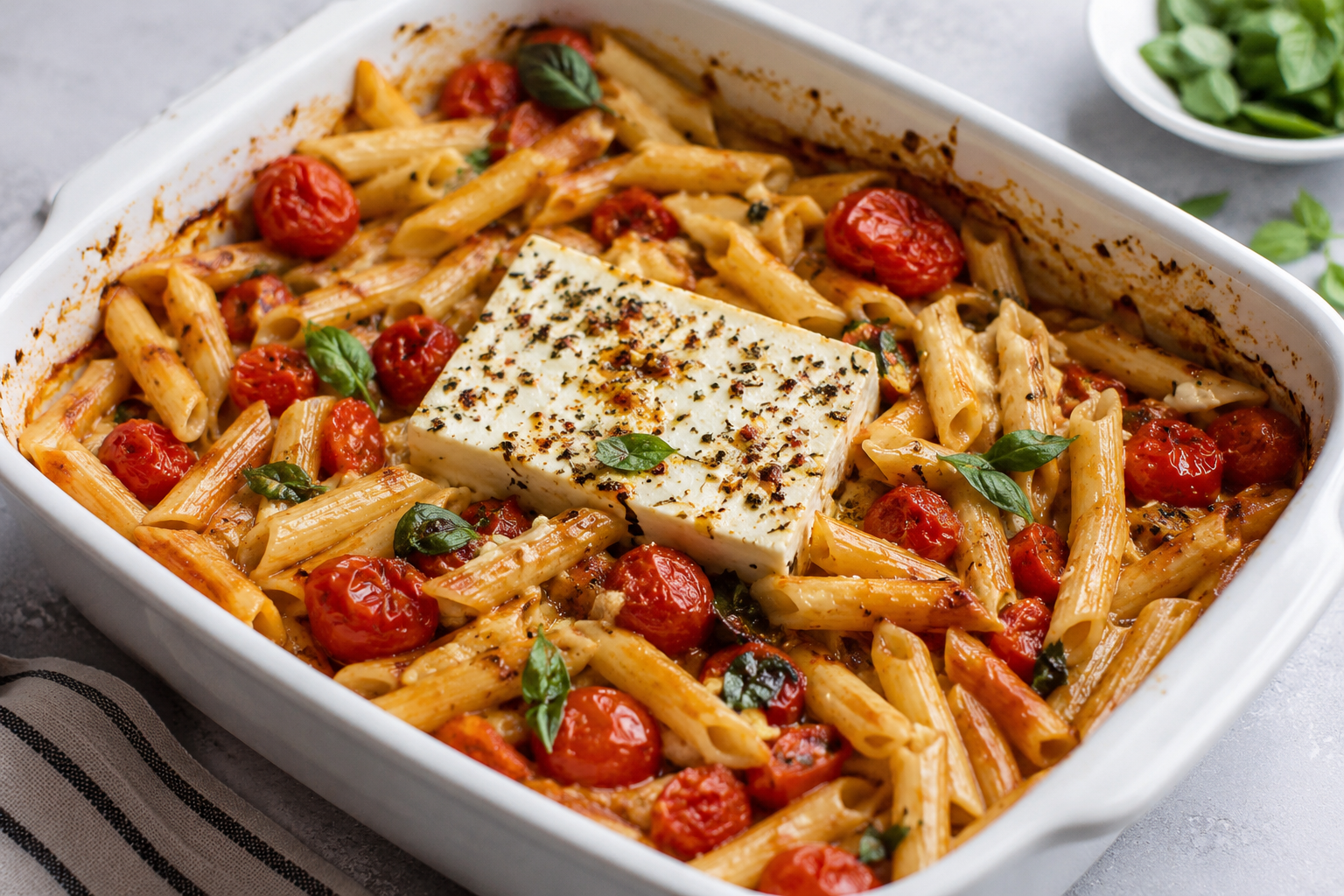 baked feta pasta