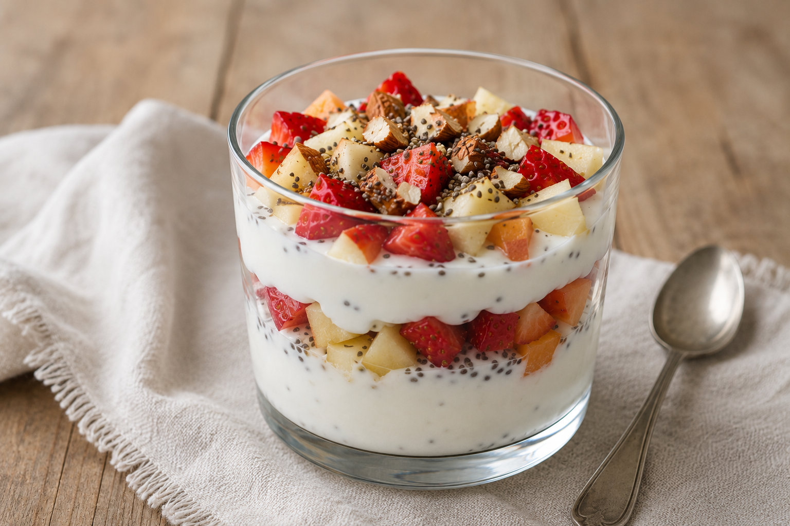 Low-Calorie Greek Yogurt Parfait (Under 200 Calories)