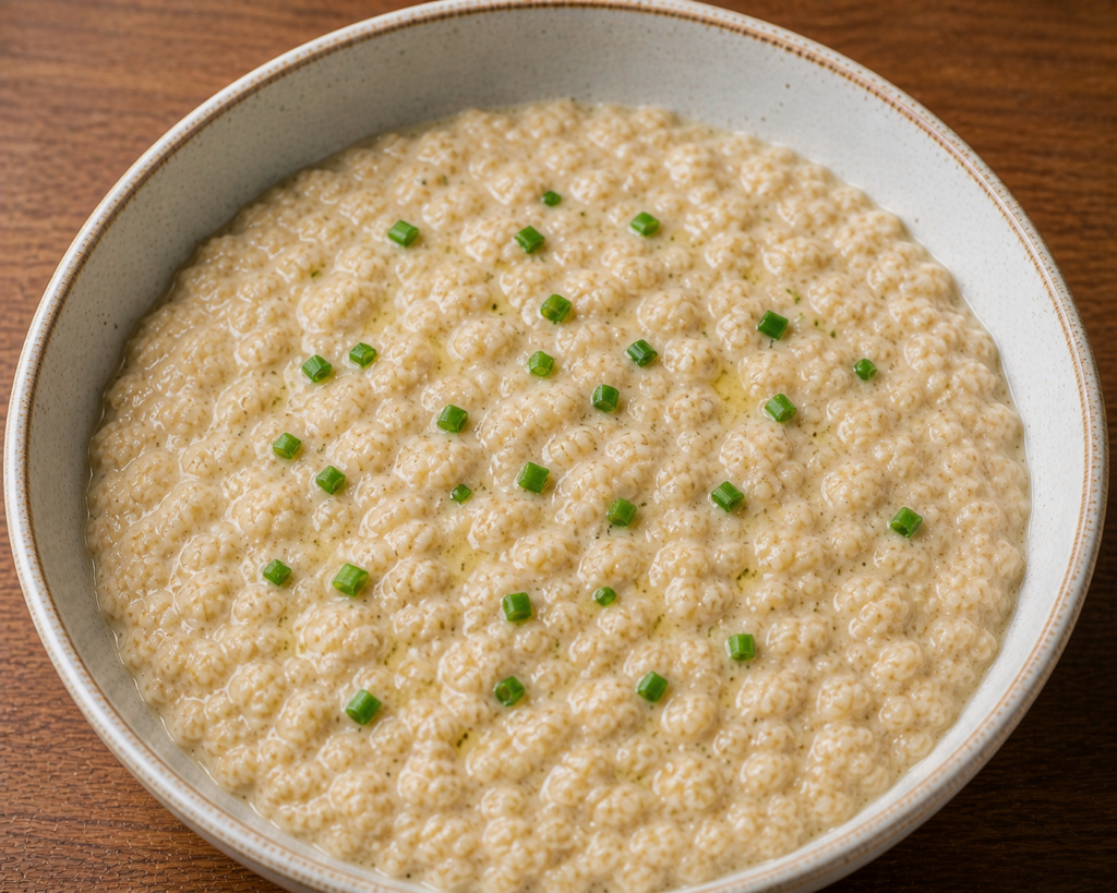 Simple Savory Oats (Salt & Pepper)