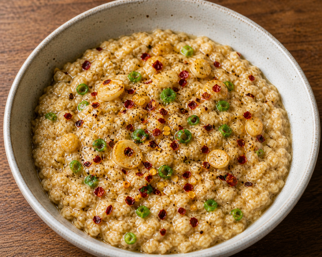 Garlic Chili Oats (10-Minute Recipe)