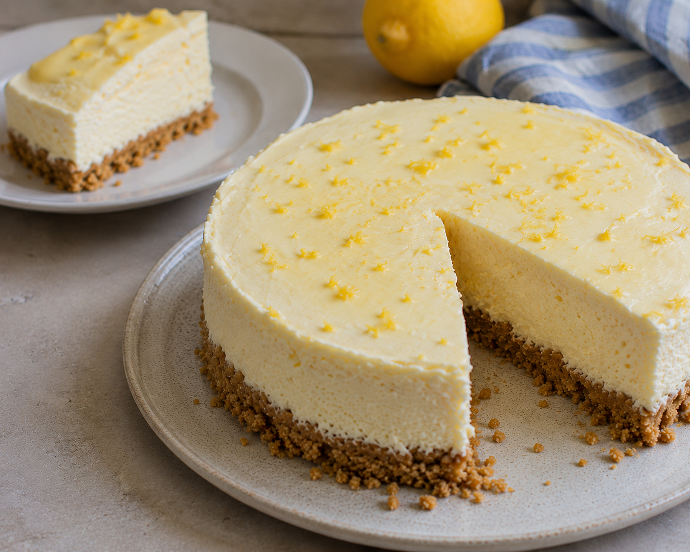 lemon cheesecake